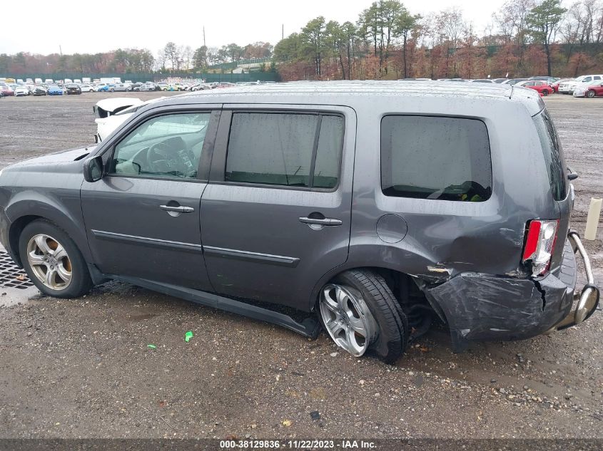 2015 HONDA PILOT EX - 5FNYF4H40FB022557