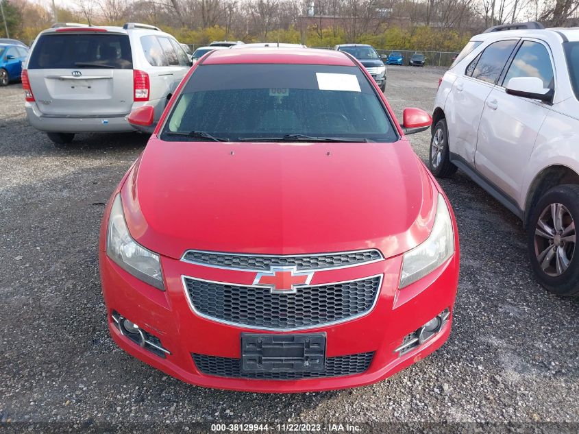2013 CHEVROLET CRUZE 1LT MANUAL - 1G1PD5SB7D7129597