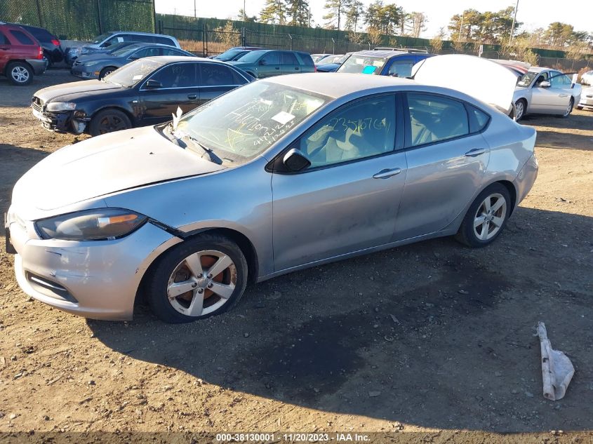 2016 DODGE DART SXT - 1C3CDFBB9GD736395