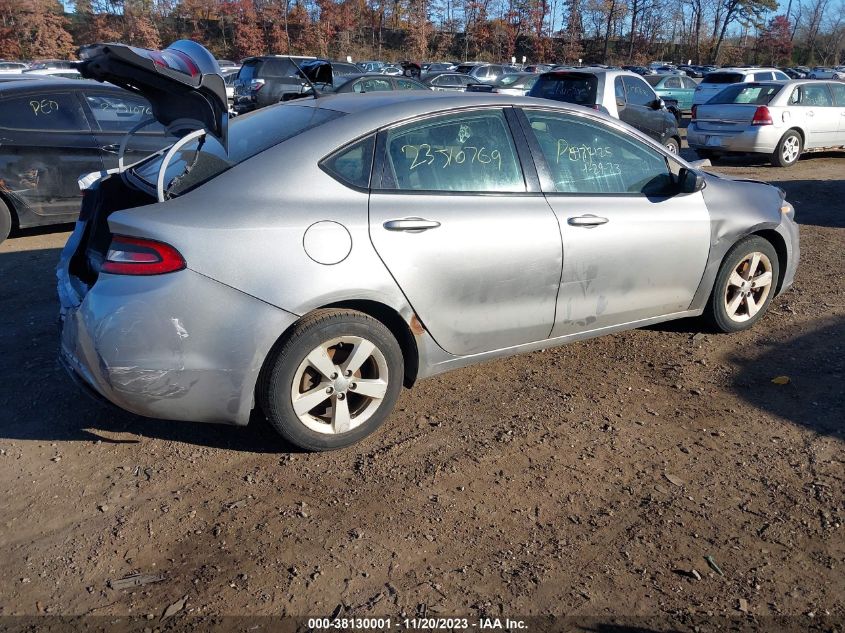 2016 DODGE DART SXT - 1C3CDFBB9GD736395