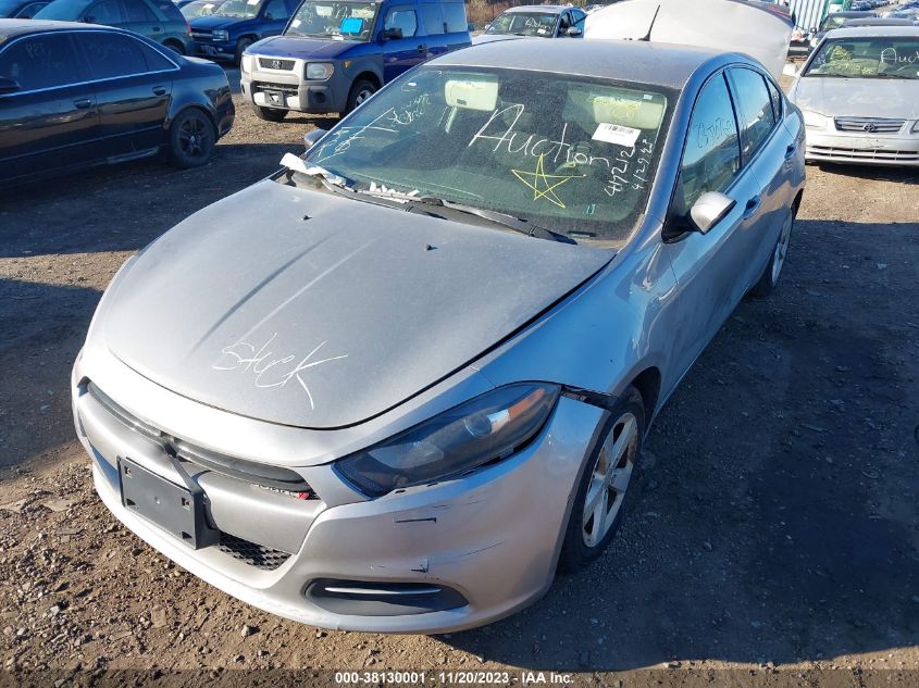 2016 DODGE DART SXT - 1C3CDFBB9GD736395