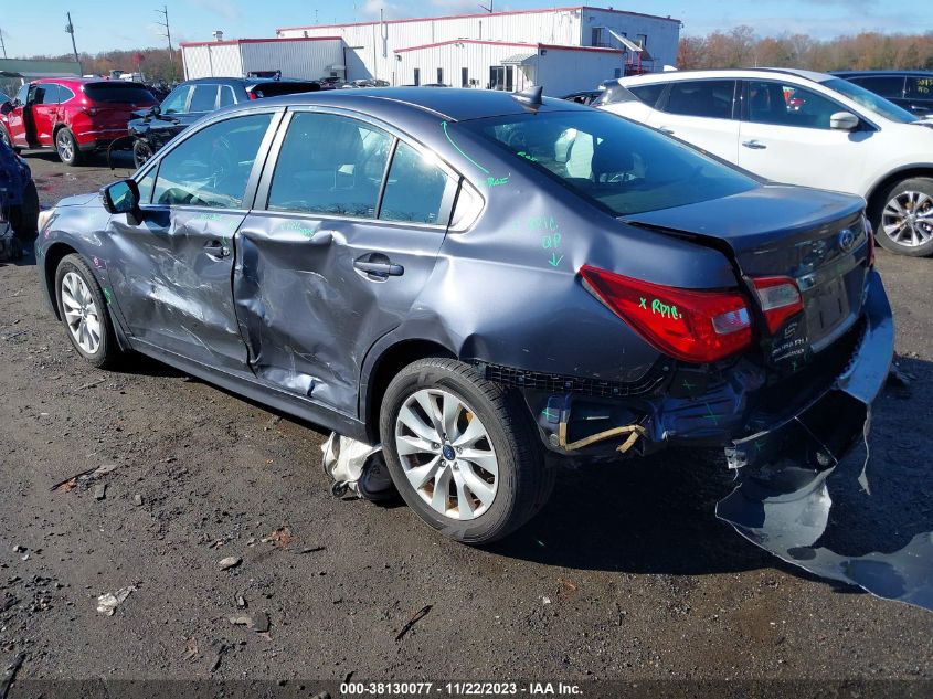 2016 SUBARU LEGACY 2.5I PREMIUM - 4S3BNAF60G3004151