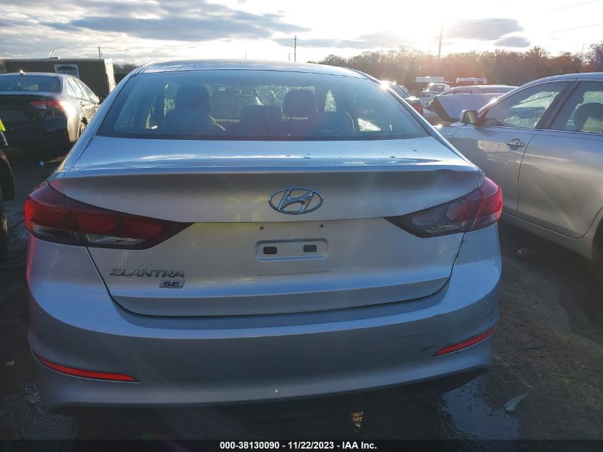 2018 HYUNDAI ELANTRA SE - 5NPD74LF2JH234861