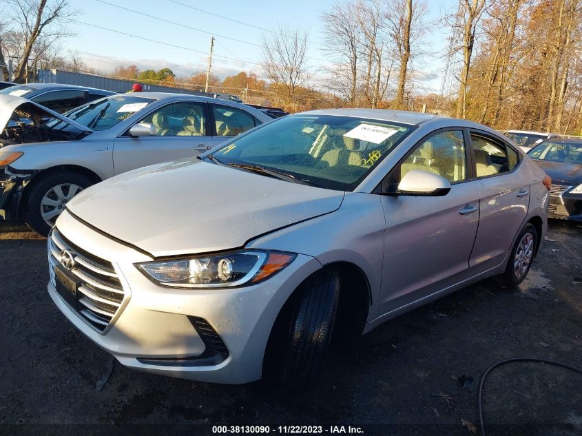 2018 HYUNDAI ELANTRA SE - 5NPD74LF2JH234861