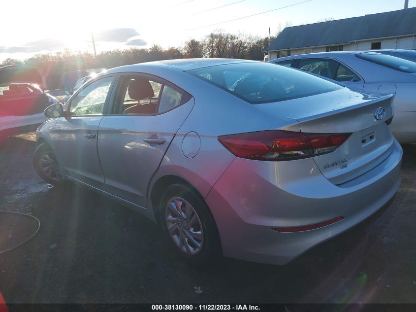 2018 HYUNDAI ELANTRA SE - 5NPD74LF2JH234861