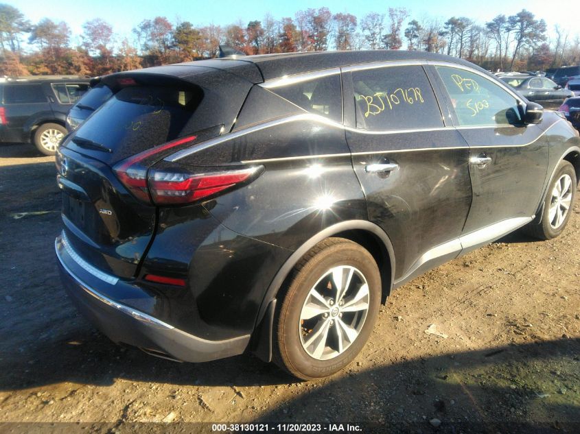2019 NISSAN MURANO S - 5N1AZ2MS6KN131078