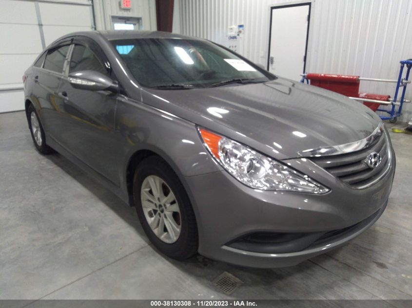 2014 HYUNDAI SONATA GLS - 5NPEB4AC3EH875308