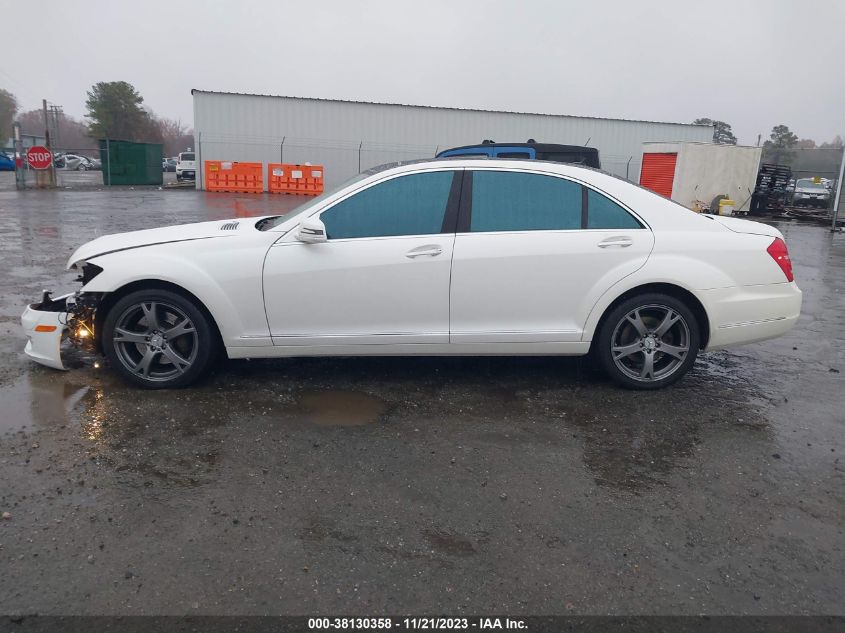 2013 MERCEDES-BENZ S 550 4MATIC WDDNG9EB2DA499390