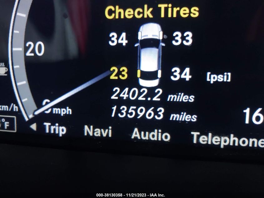 2013 MERCEDES-BENZ S 550 4MATIC WDDNG9EB2DA499390