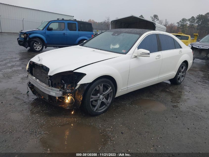 2013 MERCEDES-BENZ S 550 4MATIC WDDNG9EB2DA499390
