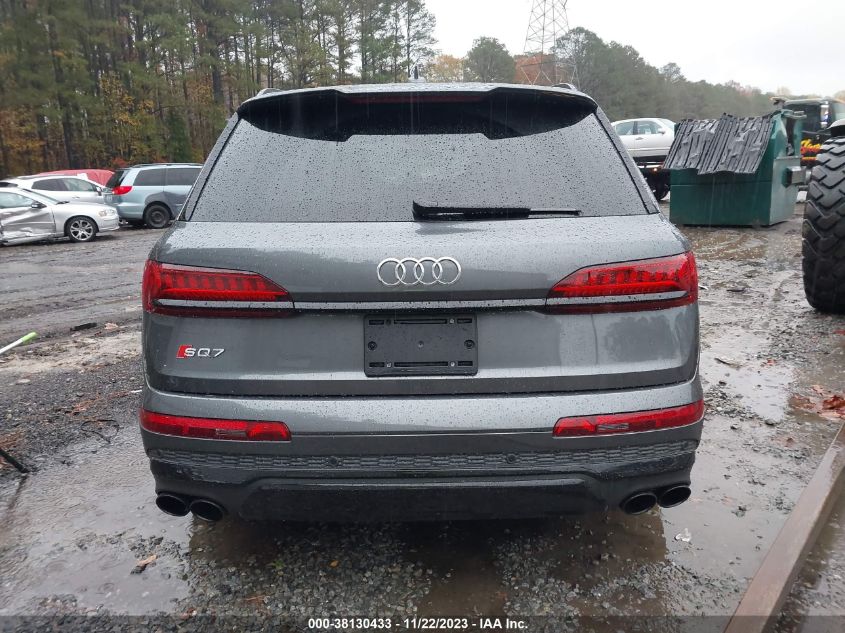 2023 AUDI SQ7 PRESTIGE TFSI QUATTRO - WA1VWBF76PD016611