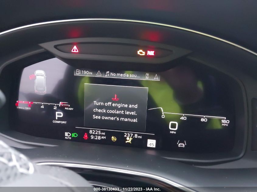 2023 AUDI SQ7 PRESTIGE TFSI QUATTRO - WA1VWBF76PD016611