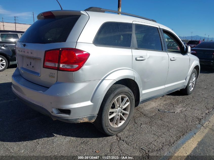 2014 DODGE JOURNEY SXT - 3C4PDCBG1ET210650