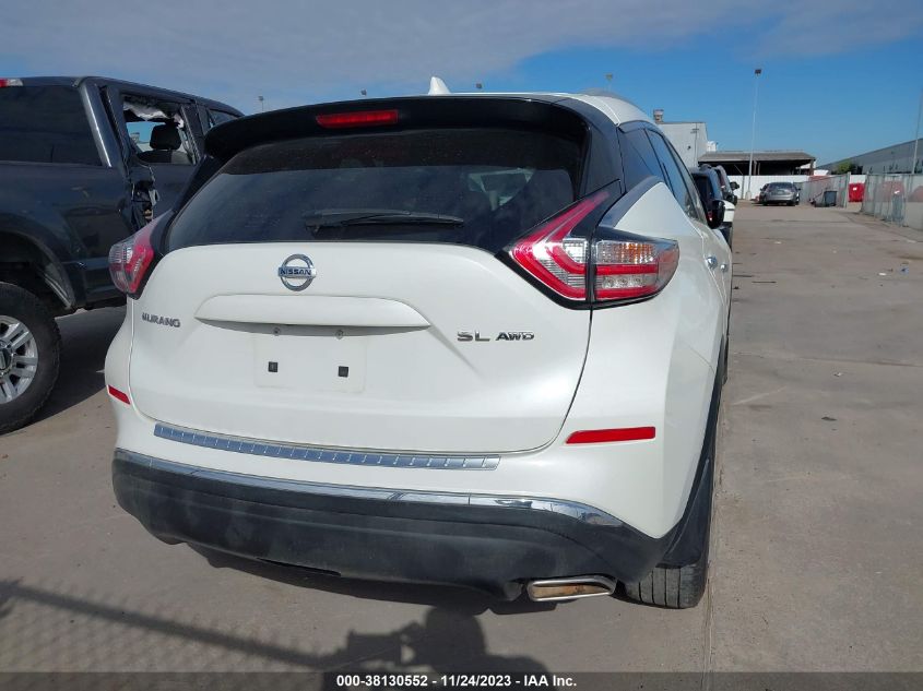 2018 NISSAN MURANO SL - 5N1AZ2MH7JN171138