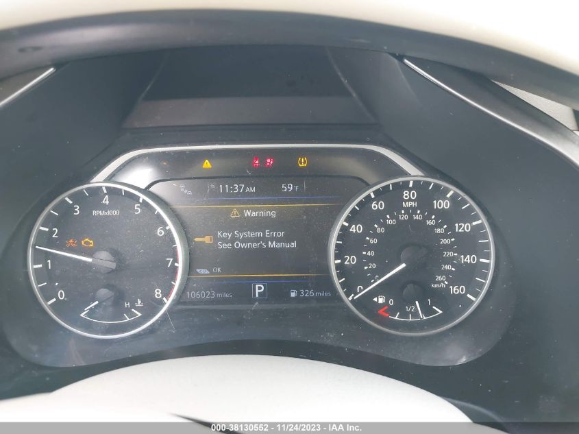2018 NISSAN MURANO SL - 5N1AZ2MH7JN171138