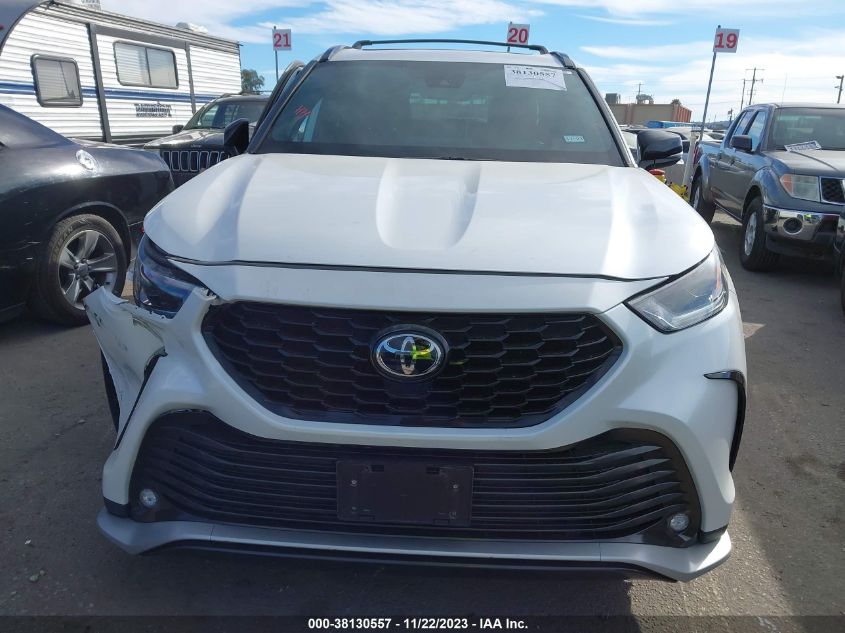 2021 TOYOTA HIGHLANDER XSE - 5TDJZRAH5MS034229
