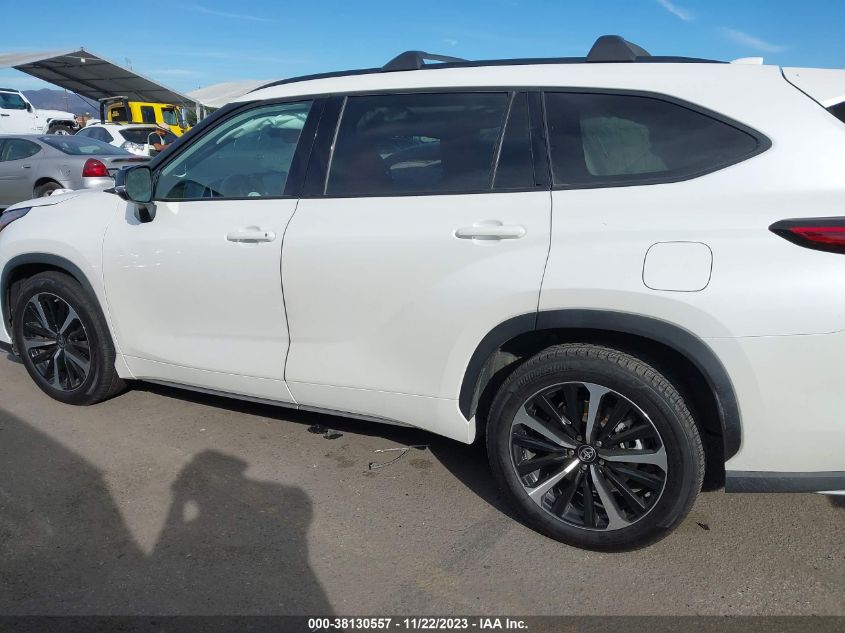 2021 TOYOTA HIGHLANDER XSE - 5TDJZRAH5MS034229