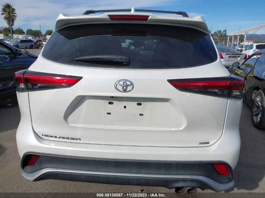 2021 TOYOTA HIGHLANDER XSE - 5TDJZRAH5MS034229