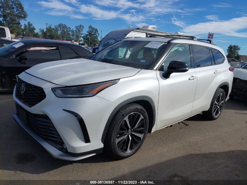 2021 TOYOTA HIGHLANDER XSE - 5TDJZRAH5MS034229