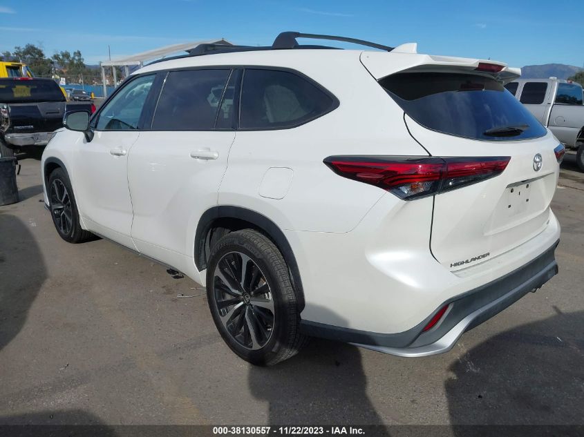 2021 TOYOTA HIGHLANDER XSE - 5TDJZRAH5MS034229
