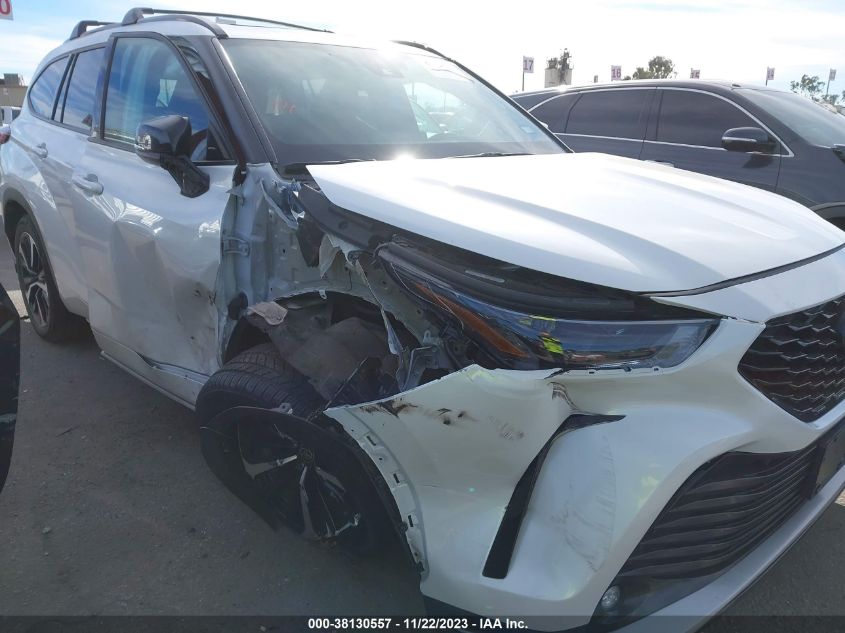 2021 TOYOTA HIGHLANDER XSE - 5TDJZRAH5MS034229