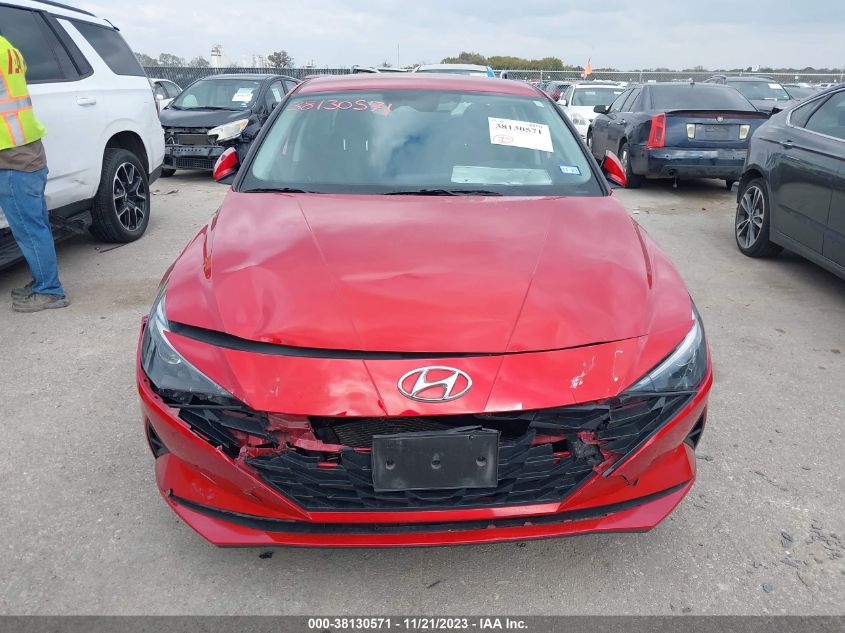 2022 HYUNDAI ELANTRA SEL - 5NPLM4AG6NH066275