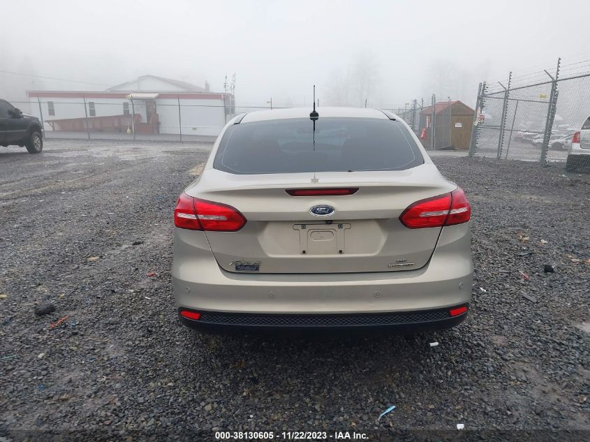 2015 FORD FOCUS SE - 1FADP3F2XFL347002