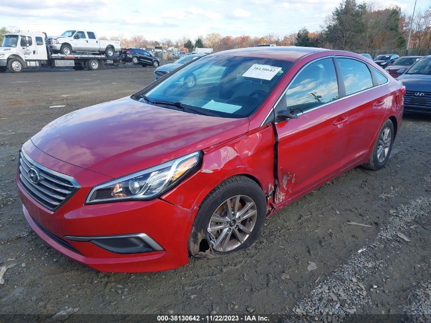 2017 HYUNDAI SONATA 2.4L - 5NPE24AF7HH582977