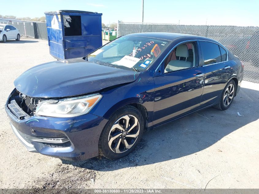 2017 HONDA ACCORD EX - 1HGCR2F74HA044609