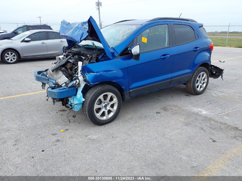 2019 FORD ECOSPORT SE - MAJ6S3GL0KC288664
