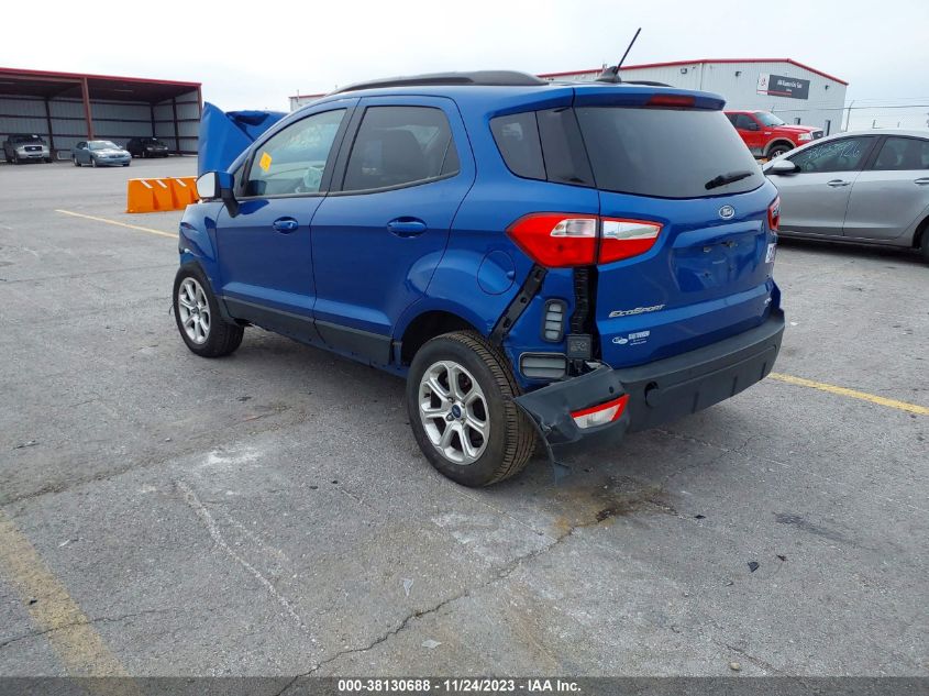 2019 FORD ECOSPORT SE - MAJ6S3GL0KC288664