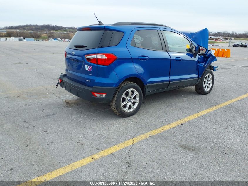 2019 FORD ECOSPORT SE - MAJ6S3GL0KC288664