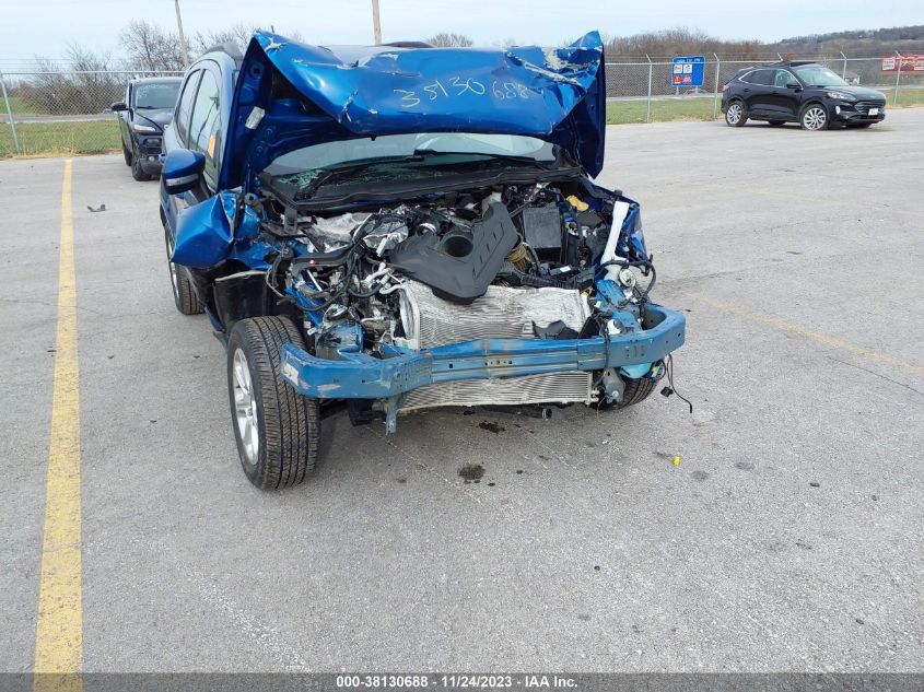 2019 FORD ECOSPORT SE - MAJ6S3GL0KC288664