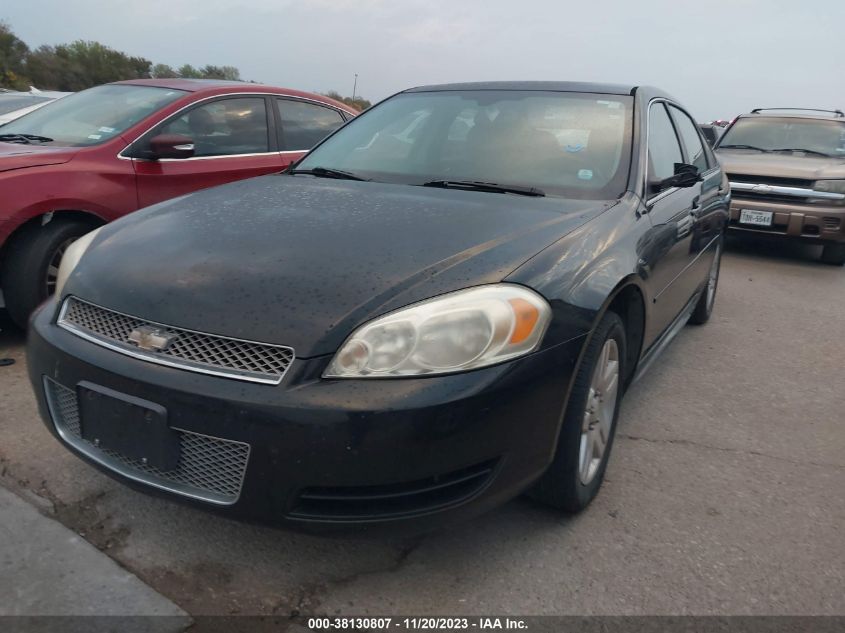 2013 CHEVROLET IMPALA LT - 2G1WG5E31D1217890