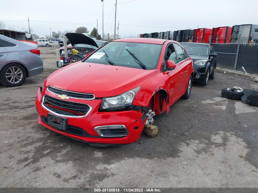 2016 CHEVROLET CRUZE LIMITED 1LT AUTO - 1G1PE5SB3G7185960