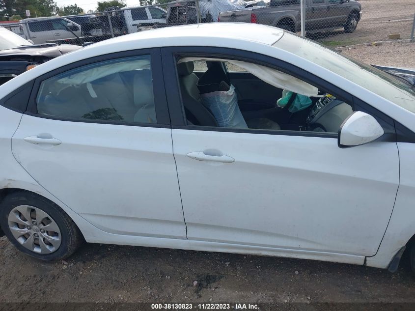 2016 HYUNDAI ACCENT SE - KMHCT4AEXGU165607