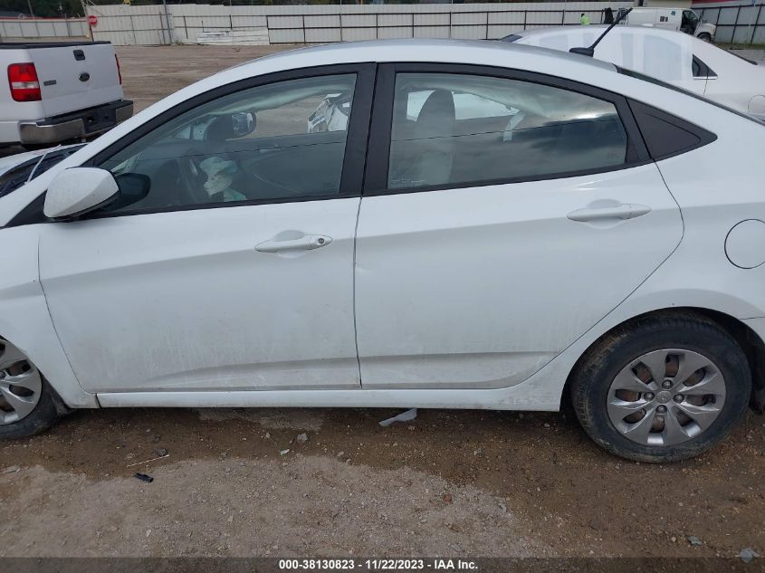 2016 HYUNDAI ACCENT SE - KMHCT4AEXGU165607