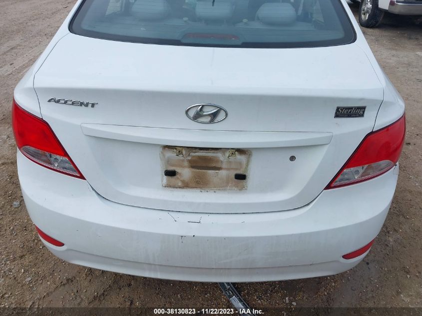 2016 HYUNDAI ACCENT SE - KMHCT4AEXGU165607