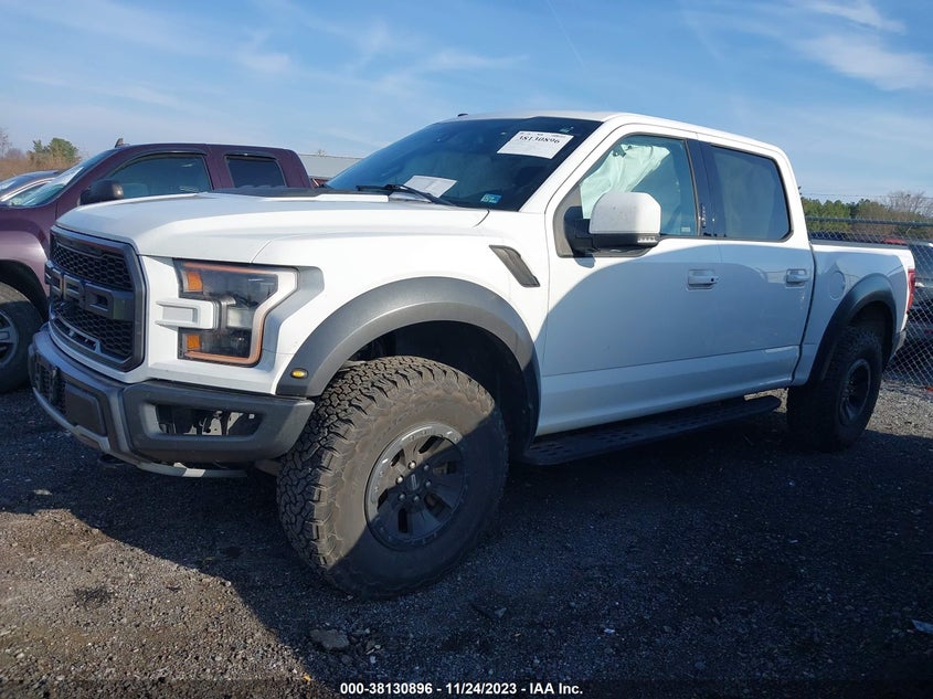 VIN 1FTFW1RG2JFD81086 2018 FORD F-150 RAPTOR