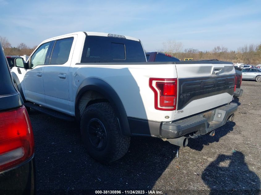 VIN 1FTFW1RG2JFD81086 2018 FORD F-150 RAPTOR