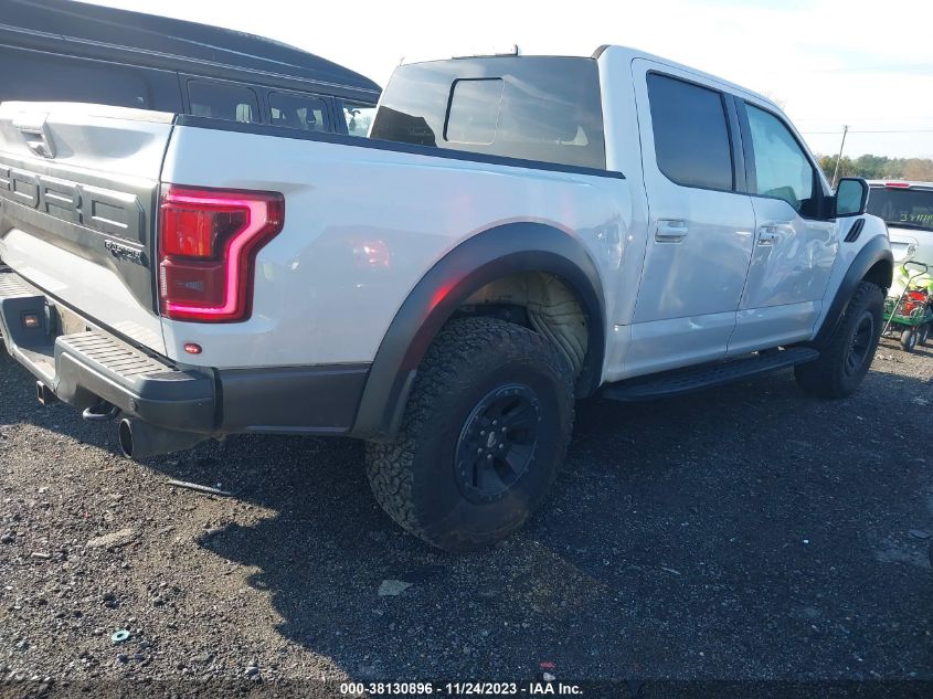 VIN 1FTFW1RG2JFD81086 2018 FORD F-150 RAPTOR