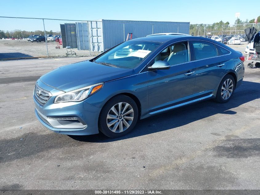 2016 HYUNDAI SONATA SPORT - 5NPE34AF3GH388958