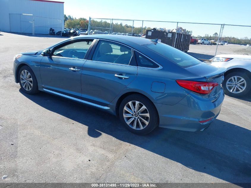 2016 HYUNDAI SONATA SPORT - 5NPE34AF3GH388958
