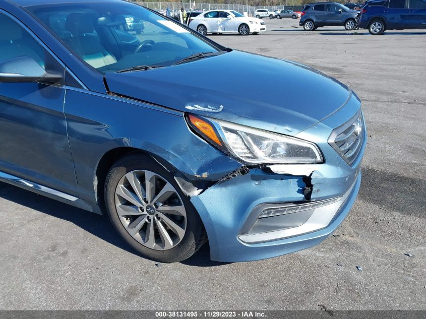 2016 HYUNDAI SONATA SPORT - 5NPE34AF3GH388958
