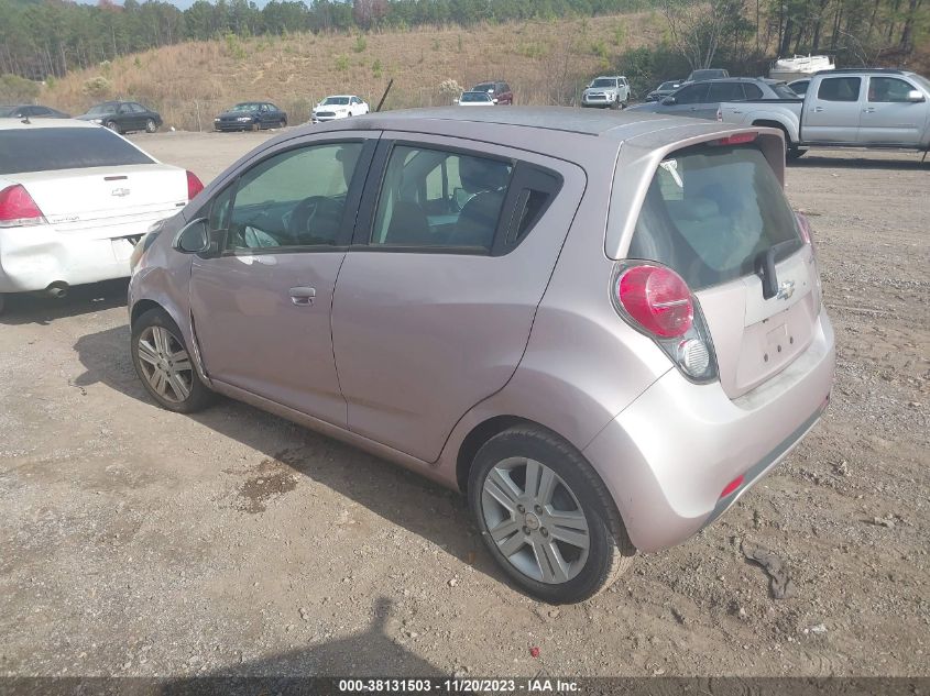 2013 CHEVROLET SPARK LS - KL8CB6S94DC620322