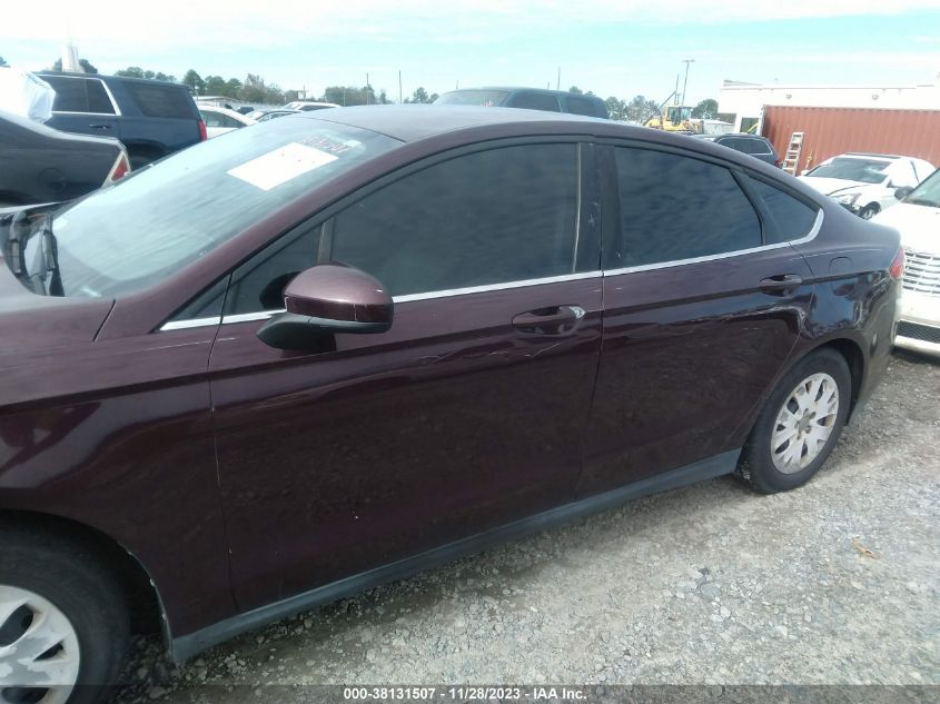 2013 FORD FUSION S - 3FA6P0G78DR206767