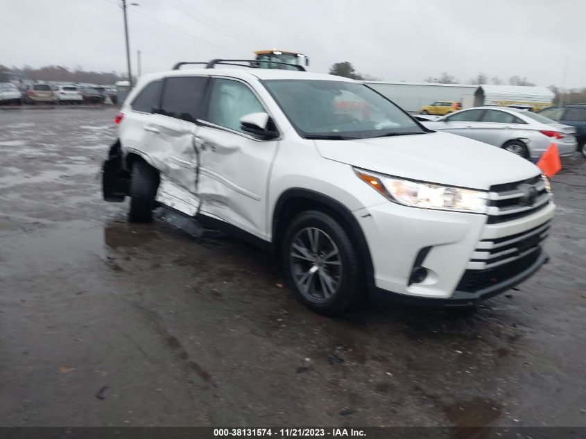 2019 TOYOTA HIGHLANDER LE - 5TDBZRFH3KS918129