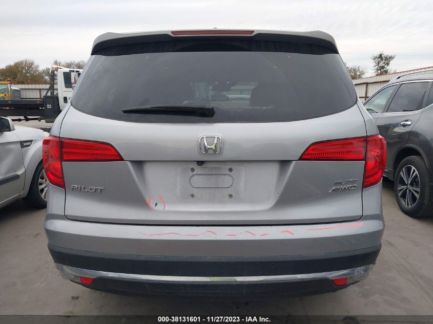 2016 HONDA PILOT ELITE - 5FNYF6H08GB123811