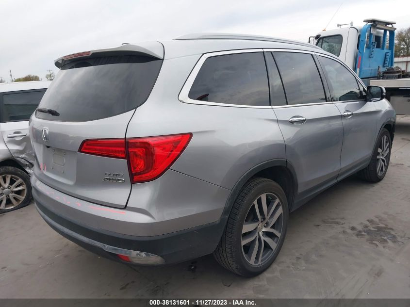 2016 HONDA PILOT ELITE - 5FNYF6H08GB123811