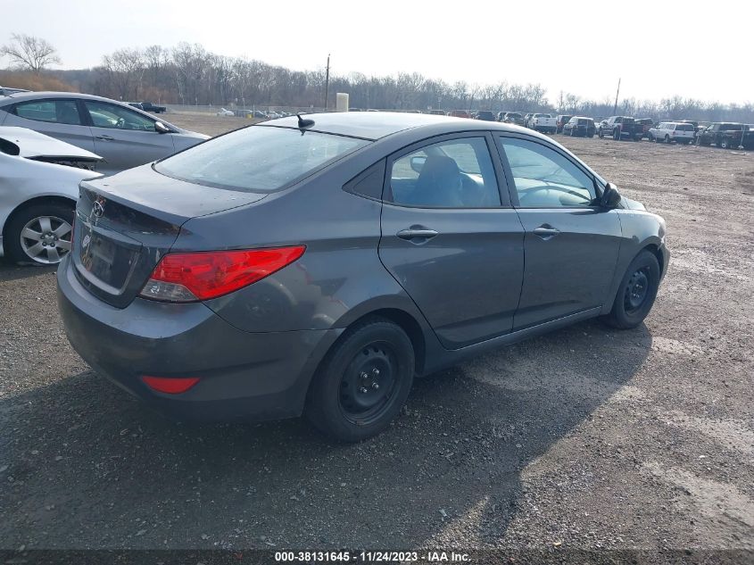 2013 HYUNDAI ACCENT GLS/GS - KMHCT4AE0DU370347